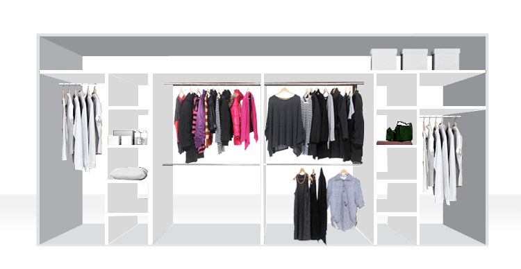 Sliding wardrobe discount internal storage